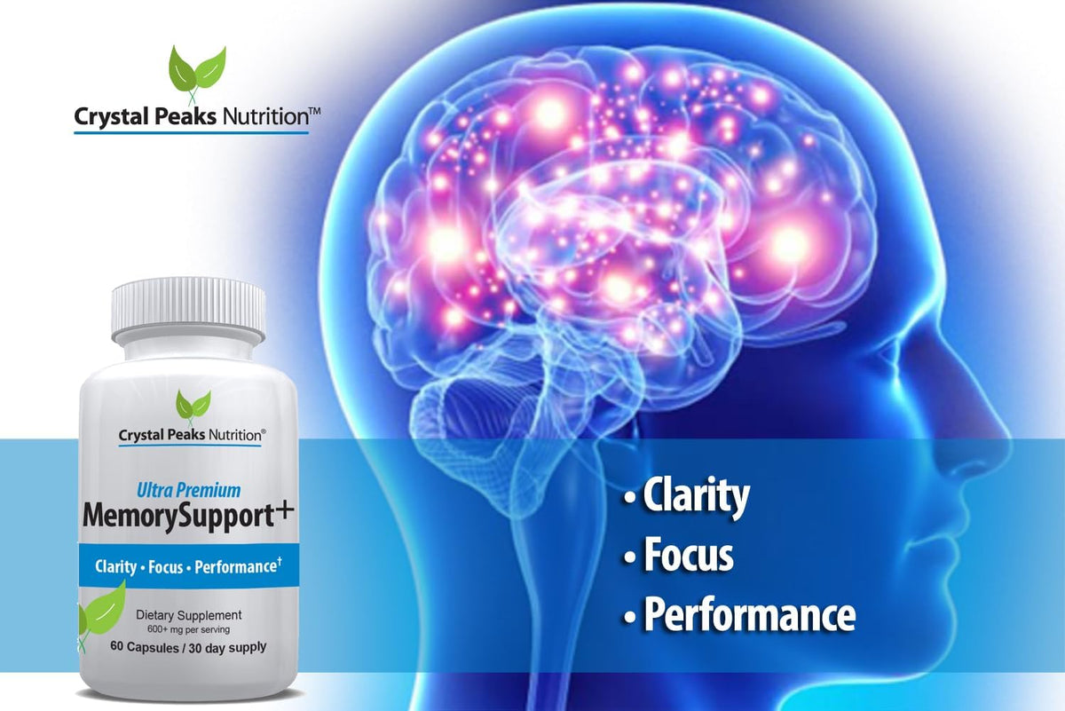 Memory Boost + Brain Support Supplement – Nootropic for Focus, Concentration & Memory – 60 Capsules - görsel 6