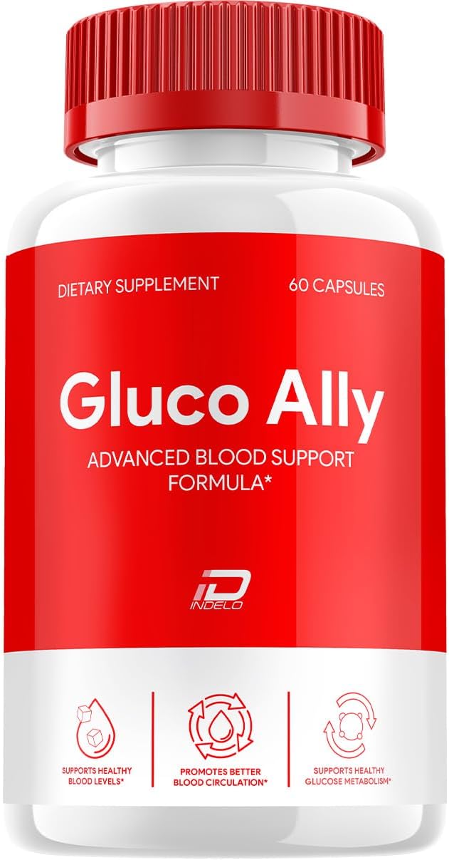 Gluco Ally Capsules - Advanced Supplement for Metabolic Support, 60 Capsules - görsel 1