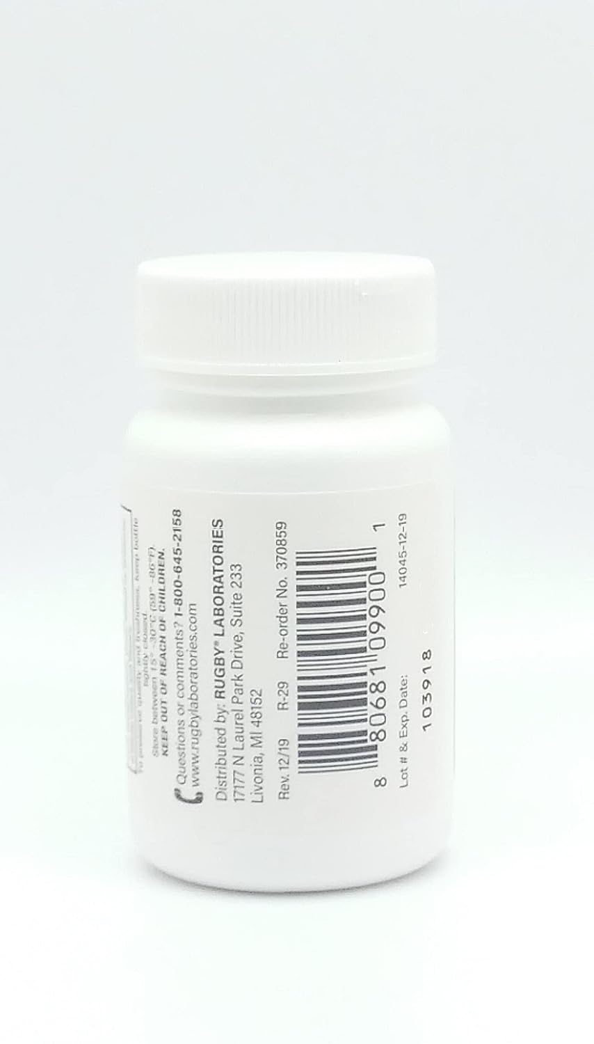 Rugby Laboratories Folic Acid 400 mcg – Vitamin B9 Daily Supplement (100 Tablets) - görsel 3