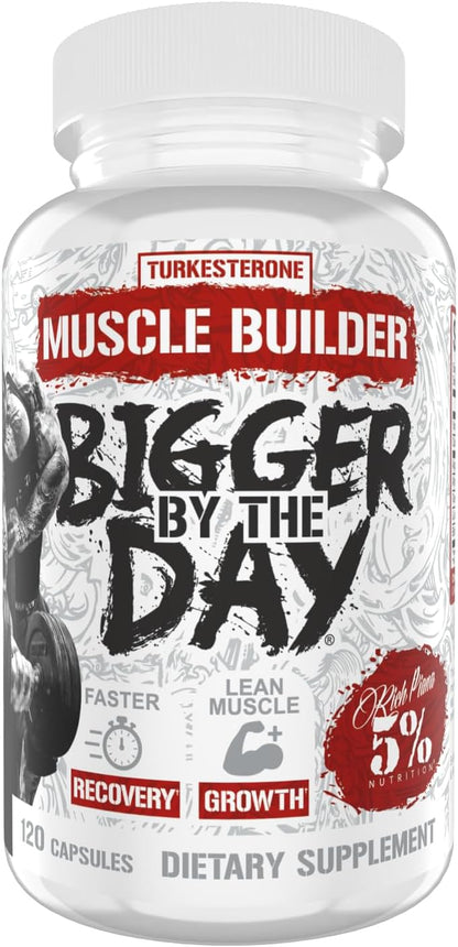 5% Nutrition Rich Piana BiggerByTheDay – – Turkesterone (1000 mg): An ecdysteroid often used in sports nutrition – Image 1