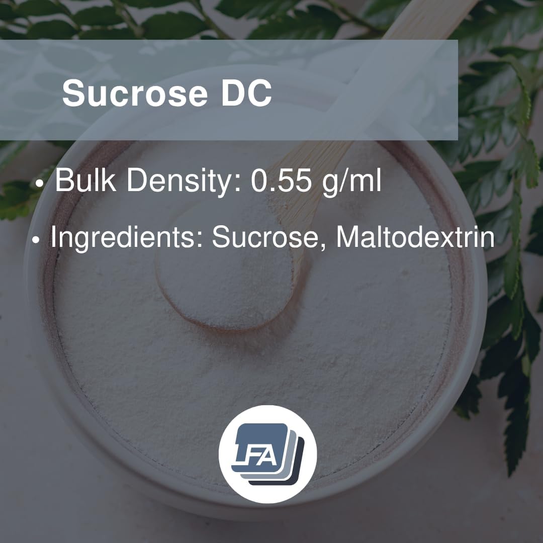 Sucrose DC Powder with 3% Maltodextrin – 5 kg (11 lb) - görsel 2