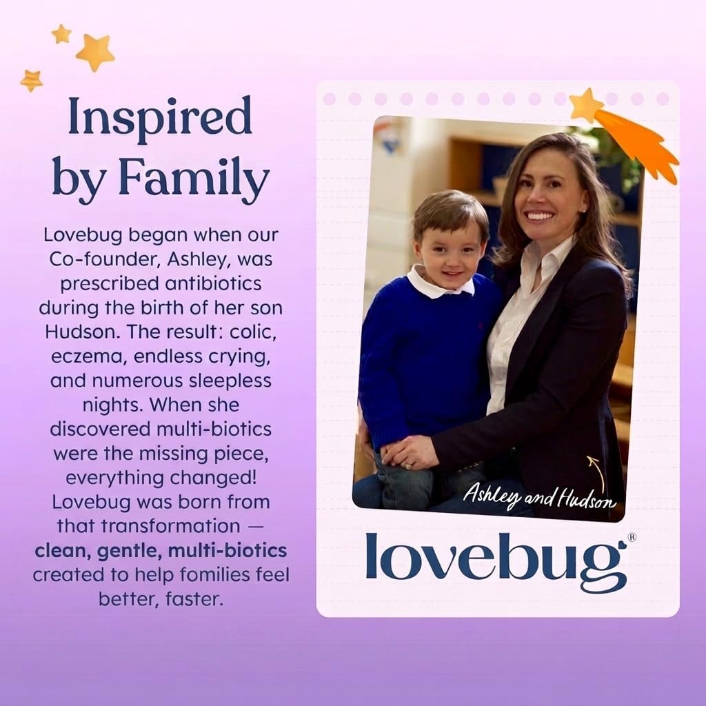 LOVEBUG Postnatal Probiotic – 30 Capsules - görsel 7