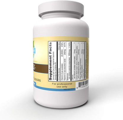 Priority One Vitamins H2PLX - Specialised Immune Support Formula with Lithium, Melissa Extract, and Other Critical Supportive Nutrients, 90 Vegetarian Capsules