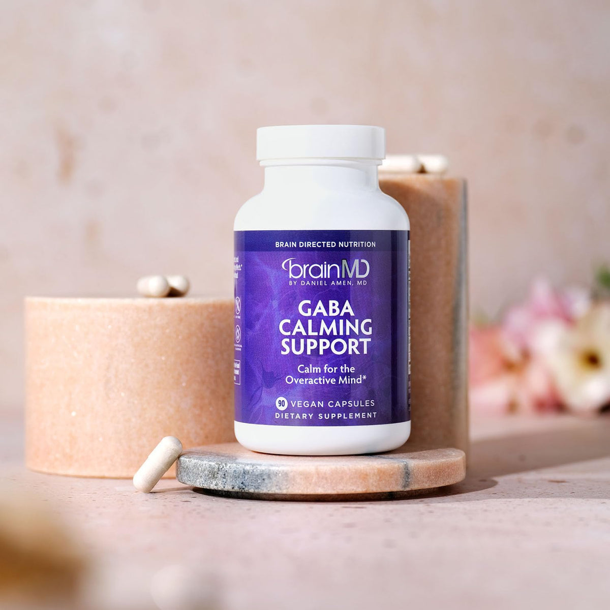 BRAINMD GABA Calming Support by Dr. Amen - 90 Capsules - görsel 4