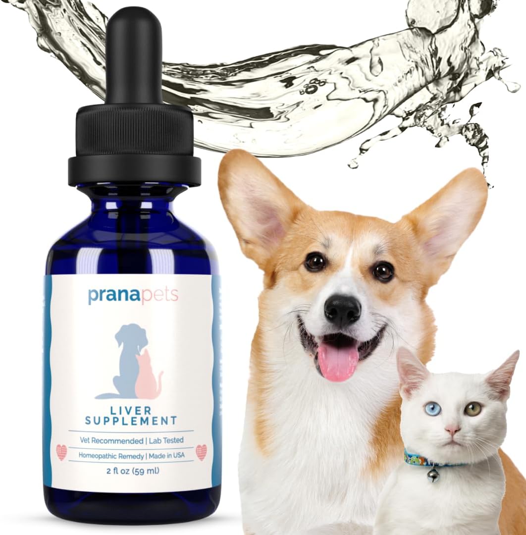 PranaPets Liver Supplement for Pets – Herbal Drops for Dogs & Cats - görsel 2