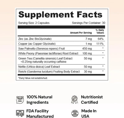 Nourished AndroEase Plus - Vegan Hormone Balance for Women