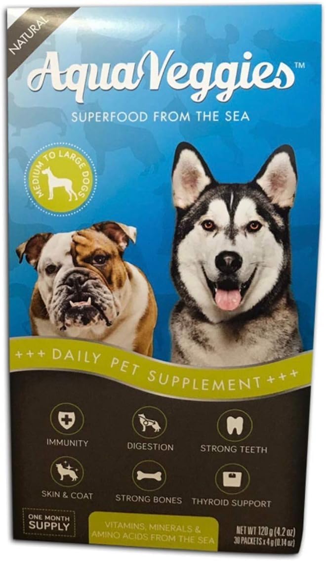 Superfood from the Sea for Pets - Daily Superfood Sachets for Medium & Large Dogs (Month's Supply) - görsel 1