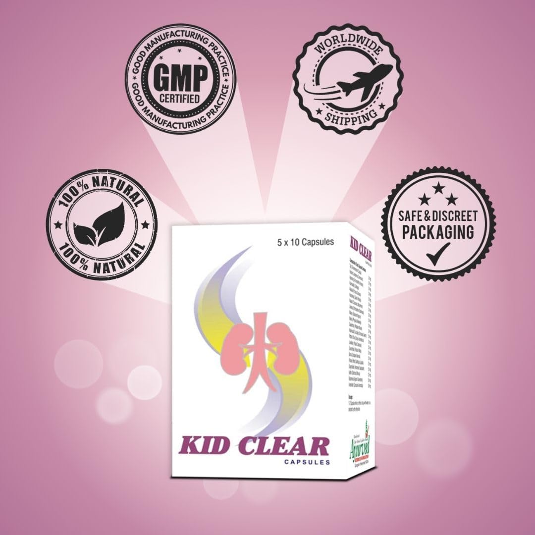 Kid Clear Capsules, 100 Capsules, Pack of 2 (50x2) | Traditional Herbal Supplement - görsel 2