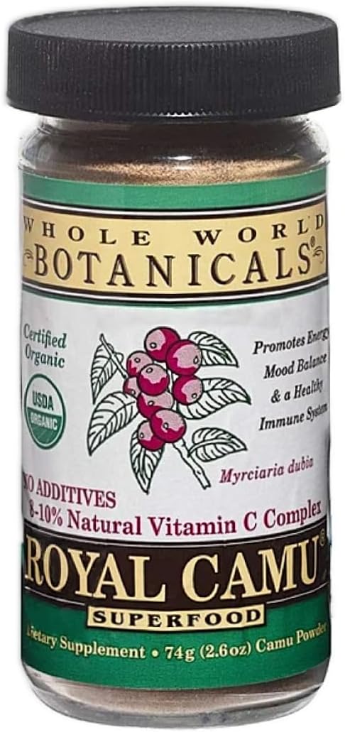 Royal Camu Camu Powder - Whole Fruit (Dark) Powder Natural Vitamin C Source - görsel 1