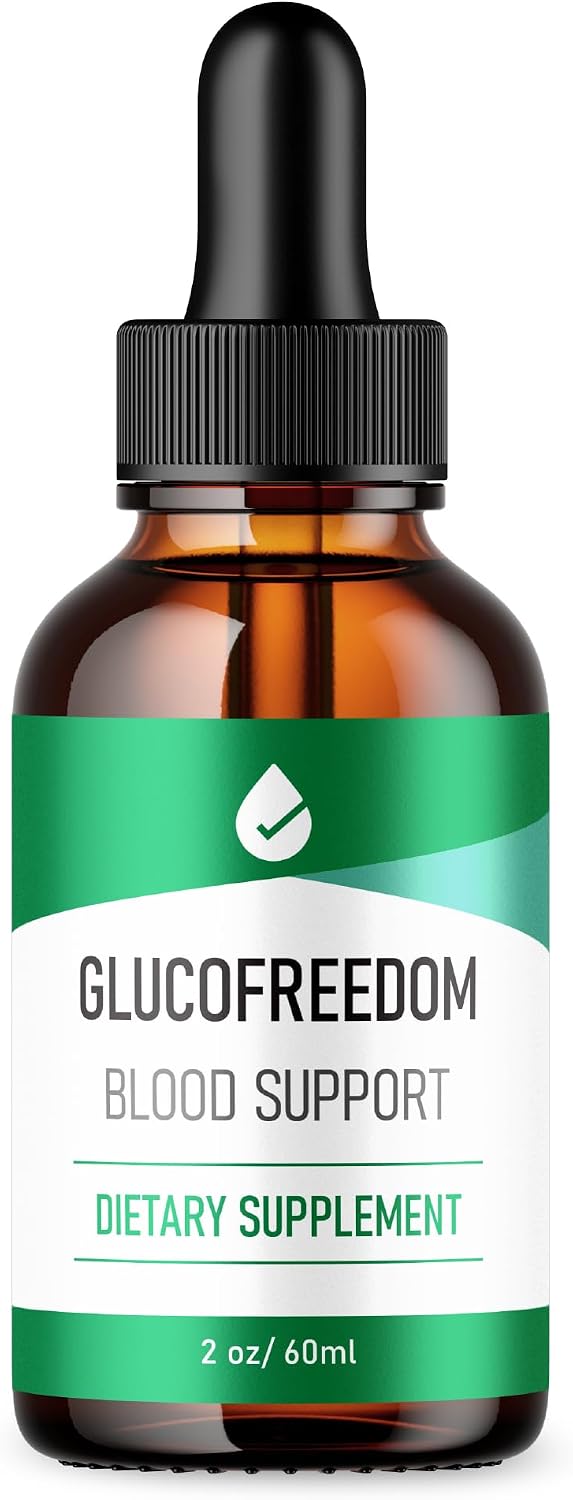 GlucoFreedom Drops - Official Formula - High Potency Liquid Supplement (60 ml) - görsel 1