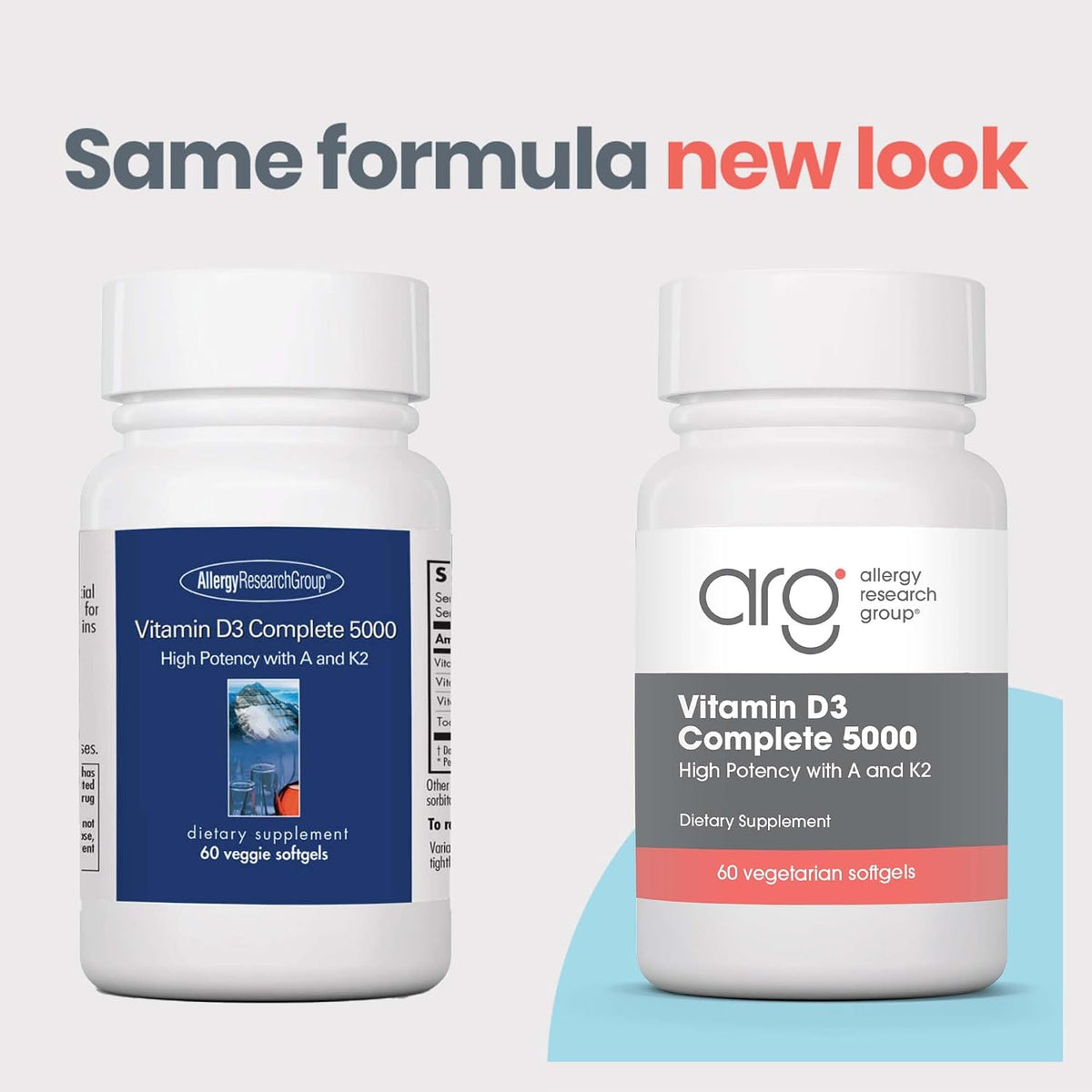 Allergy Research Group Vitamin D3 Complete 5000 with Vitamin A & K2 - görsel 3