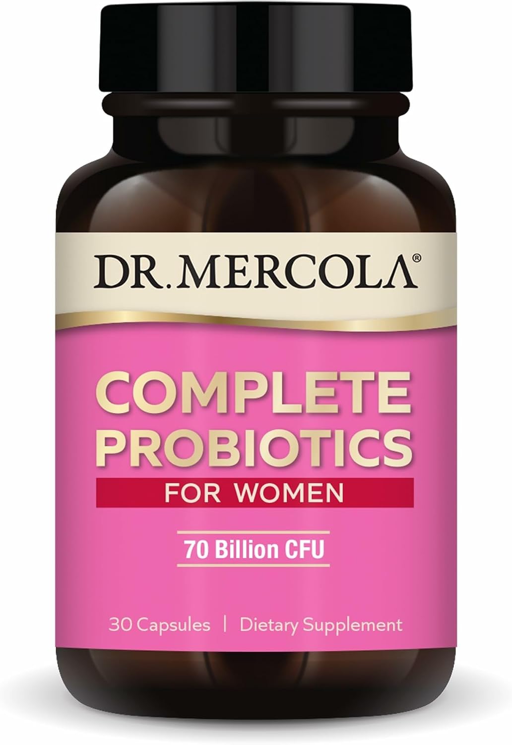 Dr. Mercola Complete Probiotics for Women - Supports Gut, Vaginal and Immune Health - Contains Lactobacillus Strains - Non-GMO, Gluten-Free & Soya-Free - 90 Capsules (90 Servings) - görsel 9