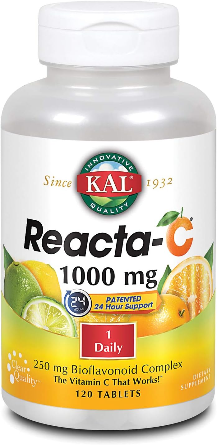 KAL Reacta-C with Bioflavonoids - 120 Quick-Dissolve Tablets - görsel 1
