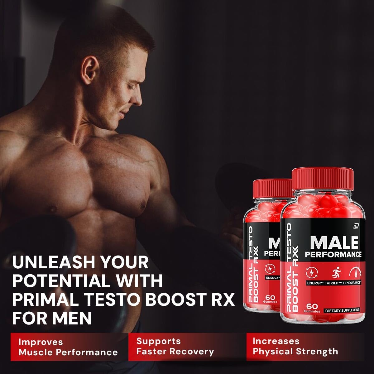Primal Testo Boost RX ACV Gummies for Men – All-Natural Supplement - görsel 3