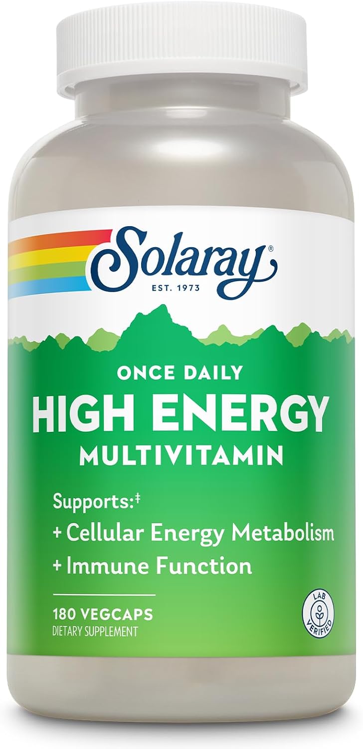 SOLARAY Once Daily Women's Multivitamin with Iron, 90 VegCaps - görsel 10