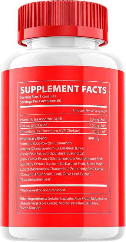 Glyco Boost Capsules – Advanced All-Natural Supplement, 60 Capsules