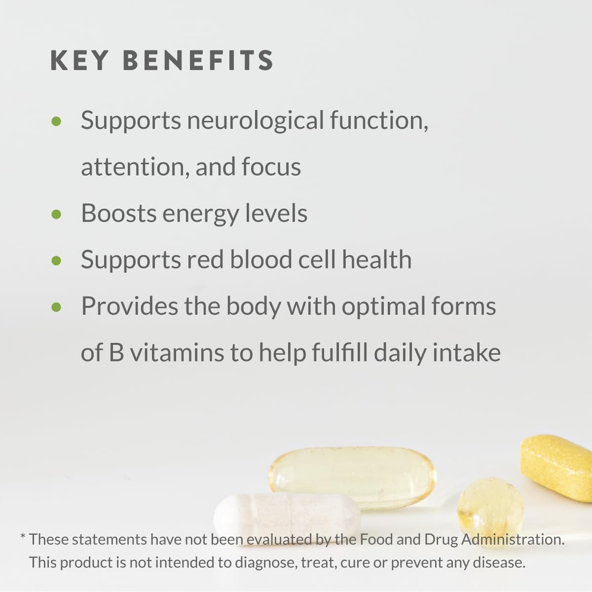 Holistic Health Ultimate B™ Complex 60 Capsules - görsel 6
