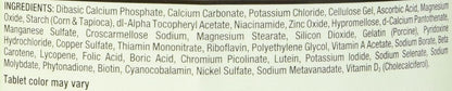 Kirkland Signature Adult 50+ Multi Vitamins & Minerals, 400 Tablets (5 Pack)