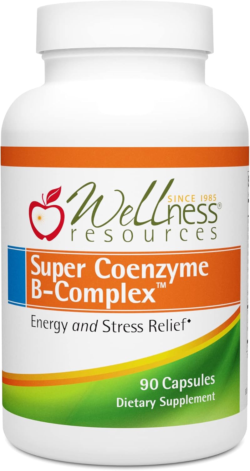 Wellness Resources Super Coenzyme B Complex – 90 Capsules - görsel 1