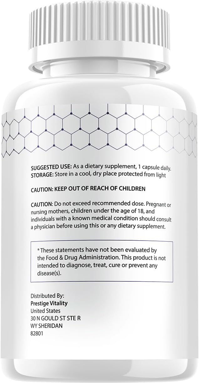 Gluctose Capsules – Advanced Supplement, All-Natural Formula to Maintain Healthy Levels, Maximum Strength Formula (5 Pack - 300 Capsules) - görsel 7