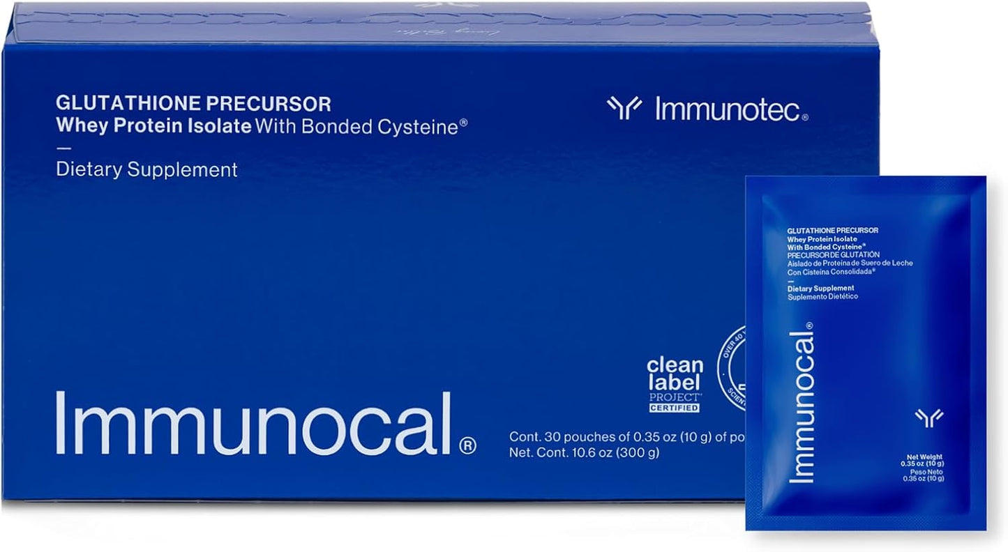 Immunocal Glutathione Precursor – Supports Natural Glutathione Production – Immune & Antioxidant Support – Sugar-Free, Lactose-Free – 30 Servings - görsel 1