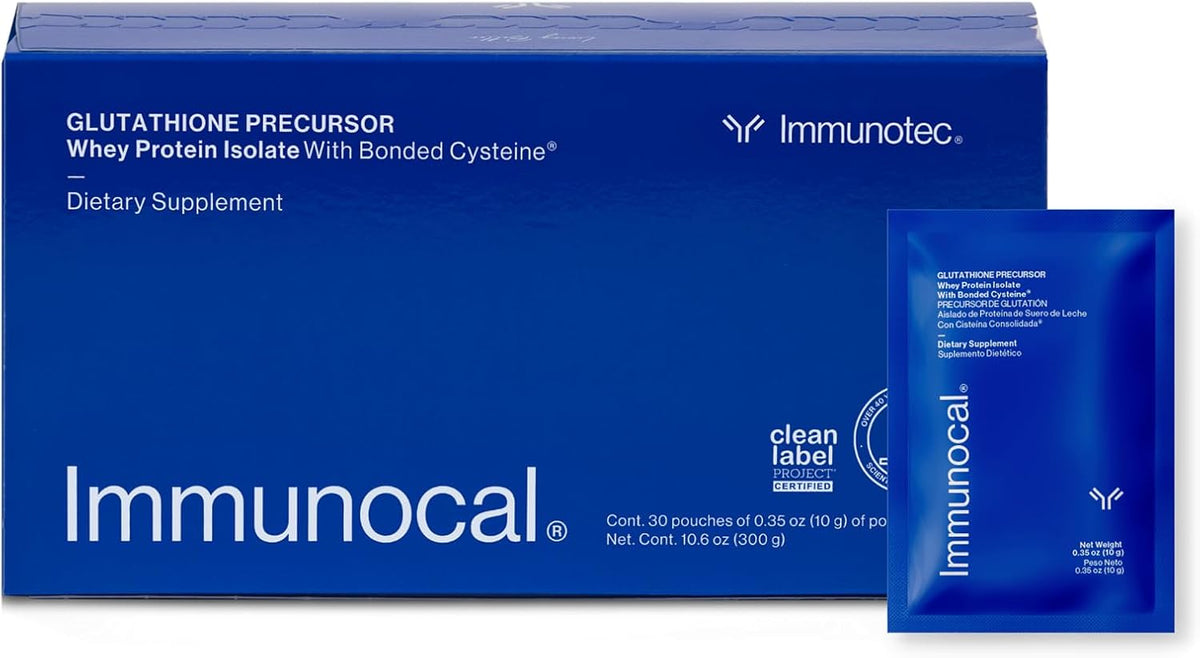 Immunocal Glutathione Precursor – Supports Natural Glutathione Production – Immune & Antioxidant Support – Sugar-Free, Lactose-Free – 30 Servings - görsel 1