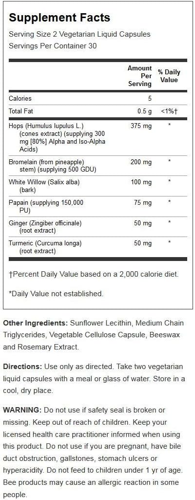 Super Ibuactin Maximum Strength 60 Liq Vegcap