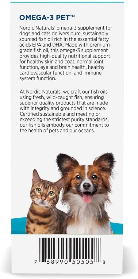 Nordic Naturals Omega-3 Pet, Unflavoured - 2 oz - görsel 6