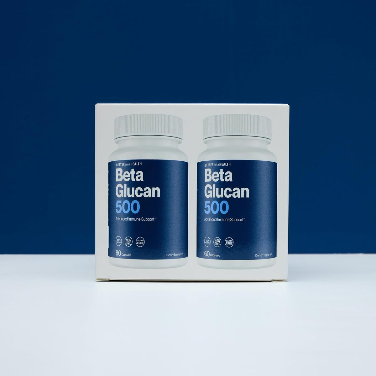 Better Way Health™ - Advanced Immune Readiness - Highly Purified 1,3/1,6 Beta Glucan 500 - Clinically Tested Immune Defence - 500mg/60 Capsules (Pack of 2) - görsel 9