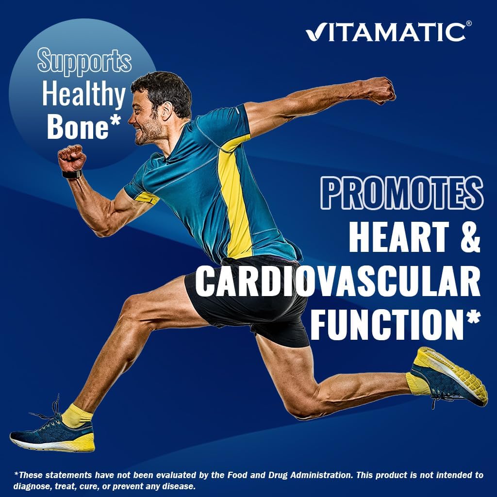 Vitamatic Vitamin D3 K2 Supplements with 10,000 IU Vitamin D + 200mcg Vitamin K MK-7, 120 Tablets Bone, Heart, Immune, & Calcium Support - görsel 6
