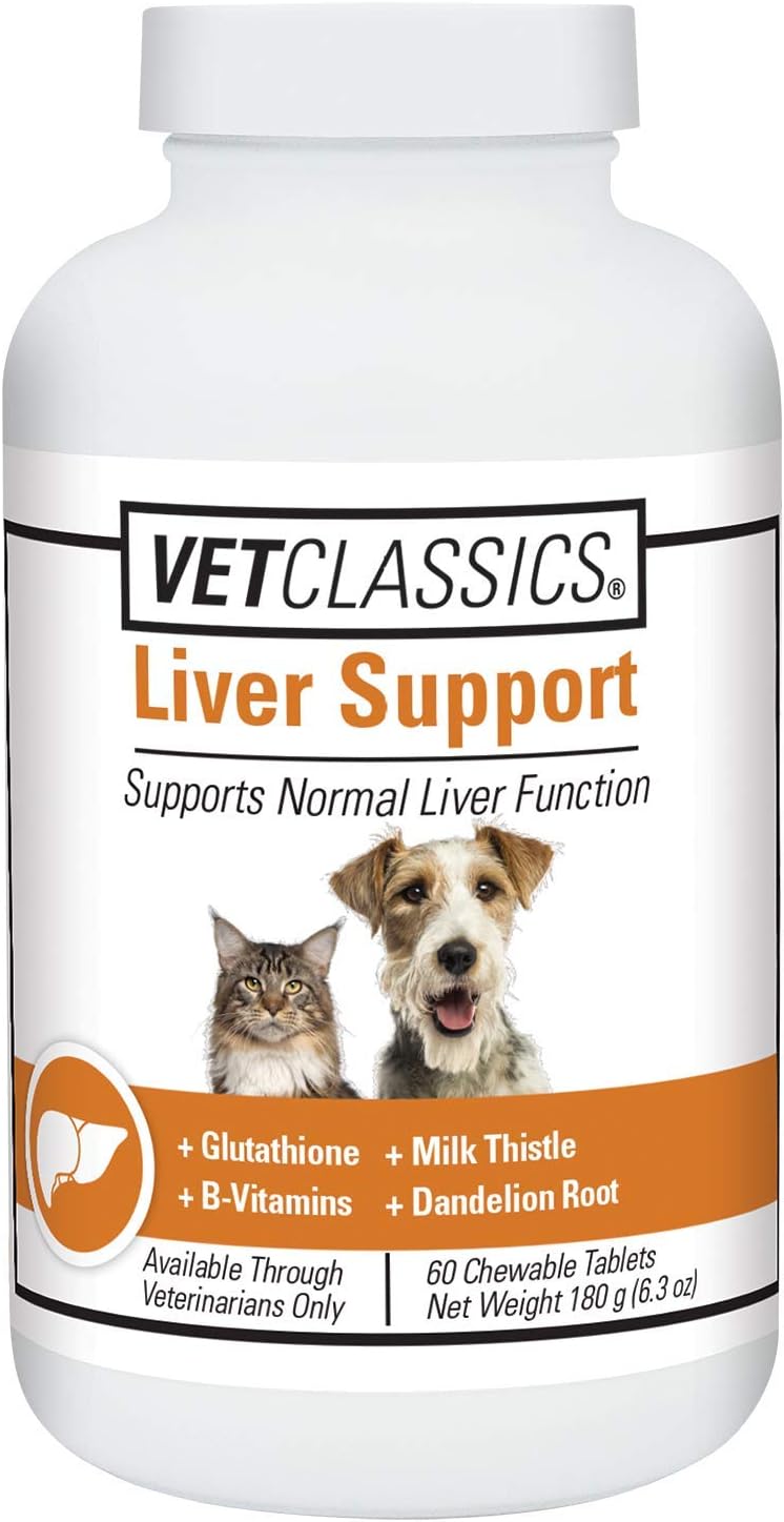 Vet Classics Liver Support Pet Health Supplement for Dogs and Cats – 120 Soft Chews - görsel 7