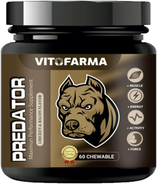Predator Muscle Builder Chewable Tablets for Dogs – 60 Tablets