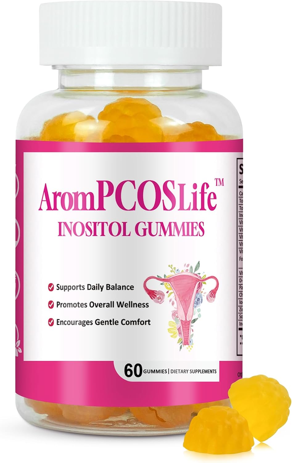 AromPCOSLife Inositol Gummies for Women - görsel 1