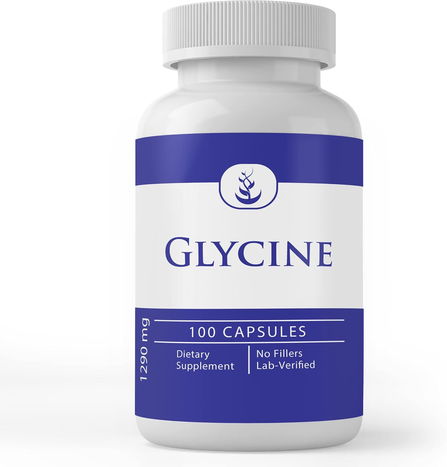 Pure Original Ingredients Glycine (100 Capsules) – Pure, No Additives or Fillers, Lab Tested - görsel 1