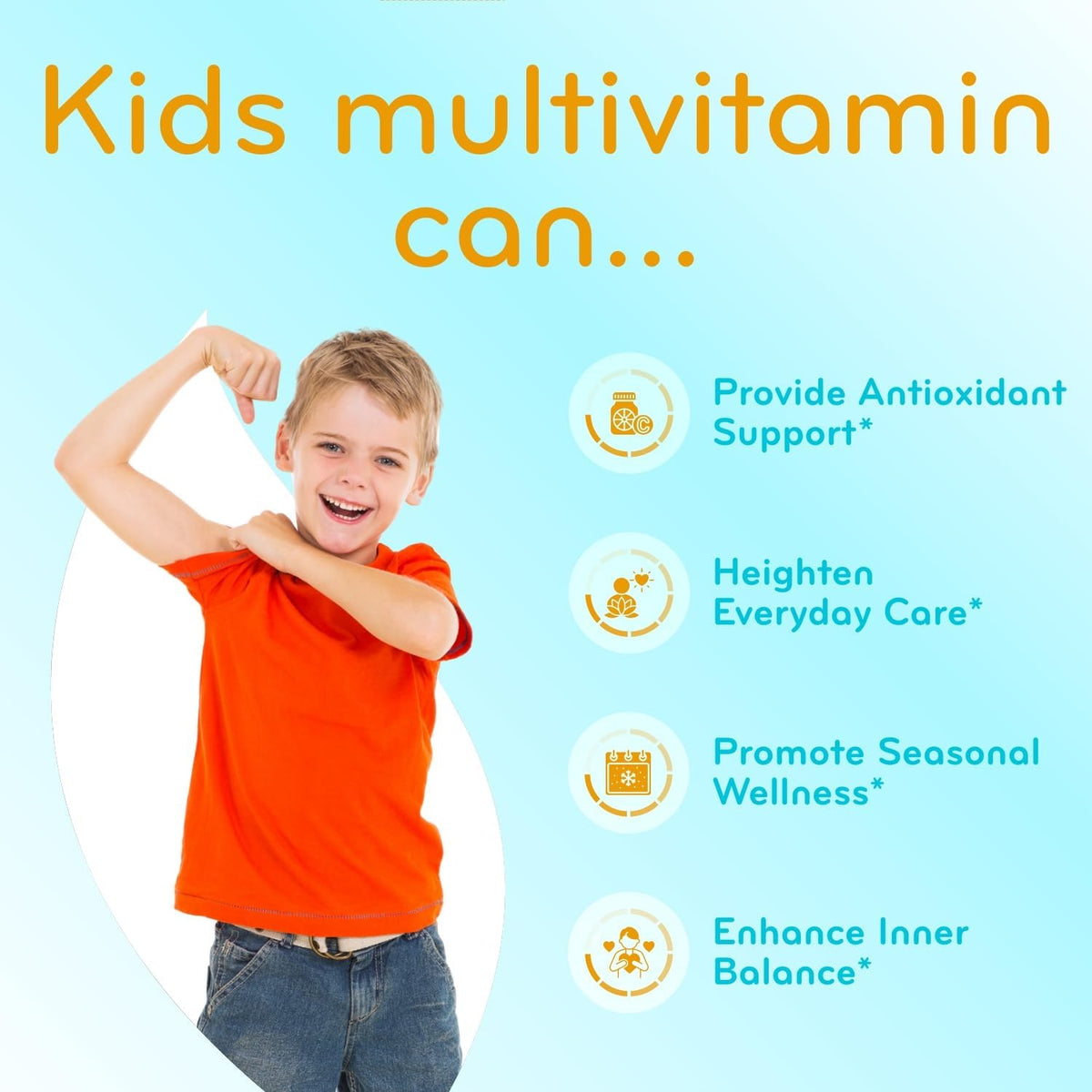 Clear Formulae Sugar Free Liquid Multivitamin for Children – Orange Flavour - görsel 7