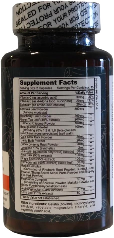 Immuni - Immune Support Supplement with Vitamin C & E and Herbal Extracts - görsel 5