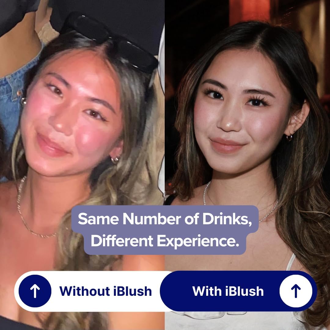 iBLUSH Alcohol Flush Patches – Discreet Support for Redness & Asian Flush (12 Patches) - görsel 4