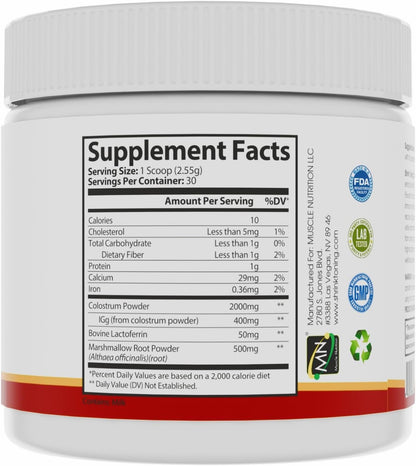 Shrink Colostrum Powder 77g – Natural Bovine Colostrum Supplement for Overall Health