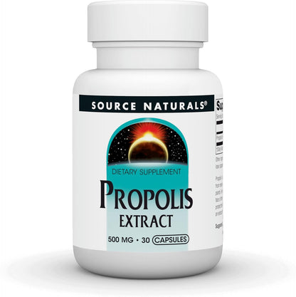 Source Naturals Propolis Extract, 500 mg, 30 Capsules