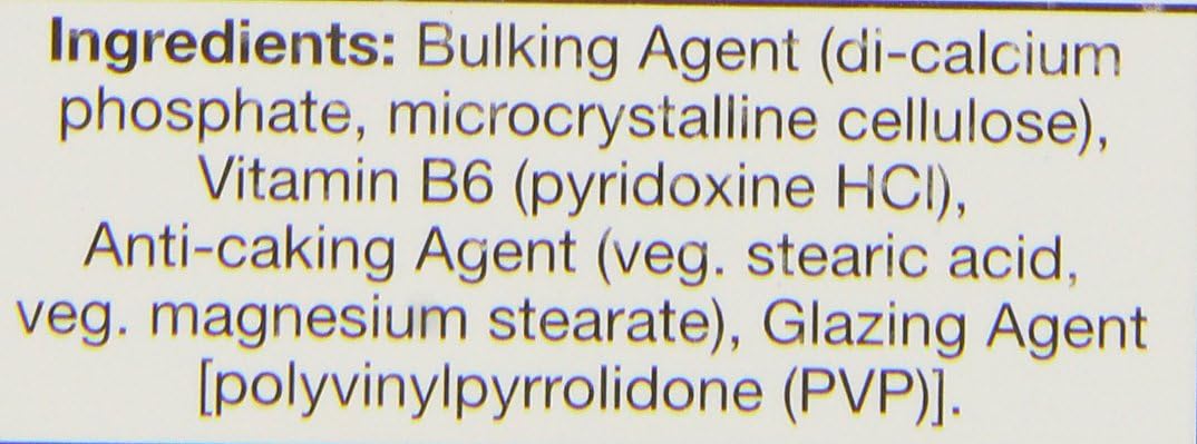 HealthAid Vitamin B6 (Pyridoxine HCl) 10mg - 100 Tablets - görsel 6