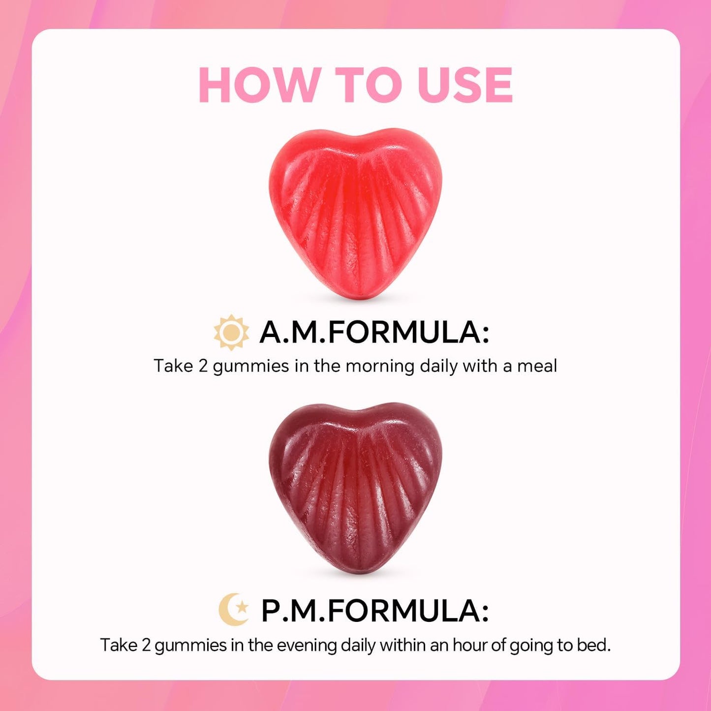 VEETAGYO Multivitamin for Women AM & PM – Sugar-Free, Vegan, 120 Gummies - görsel 3