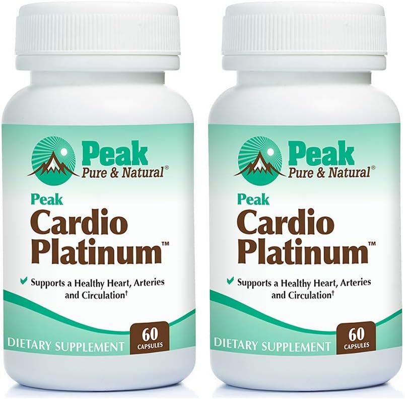 Peak Pure & Natural Peak Cardio Platinum (2 Bottle Pack) - görsel 1