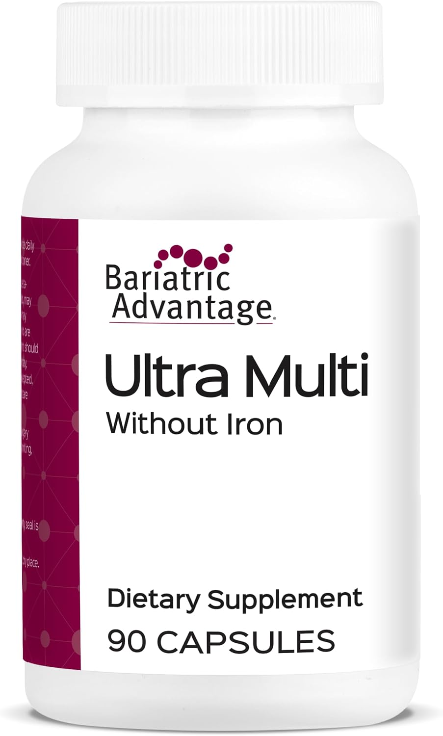 Bariatric Advantage Ultra Multi Without Iron - High Potency Multivitamin for Bariatric Surgery Patients - 270 Capsules - görsel 8