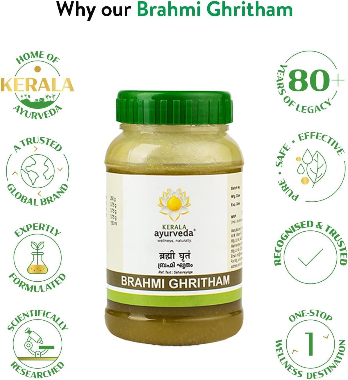 TNA Brahmi Ghritham 150 ml - görsel 3