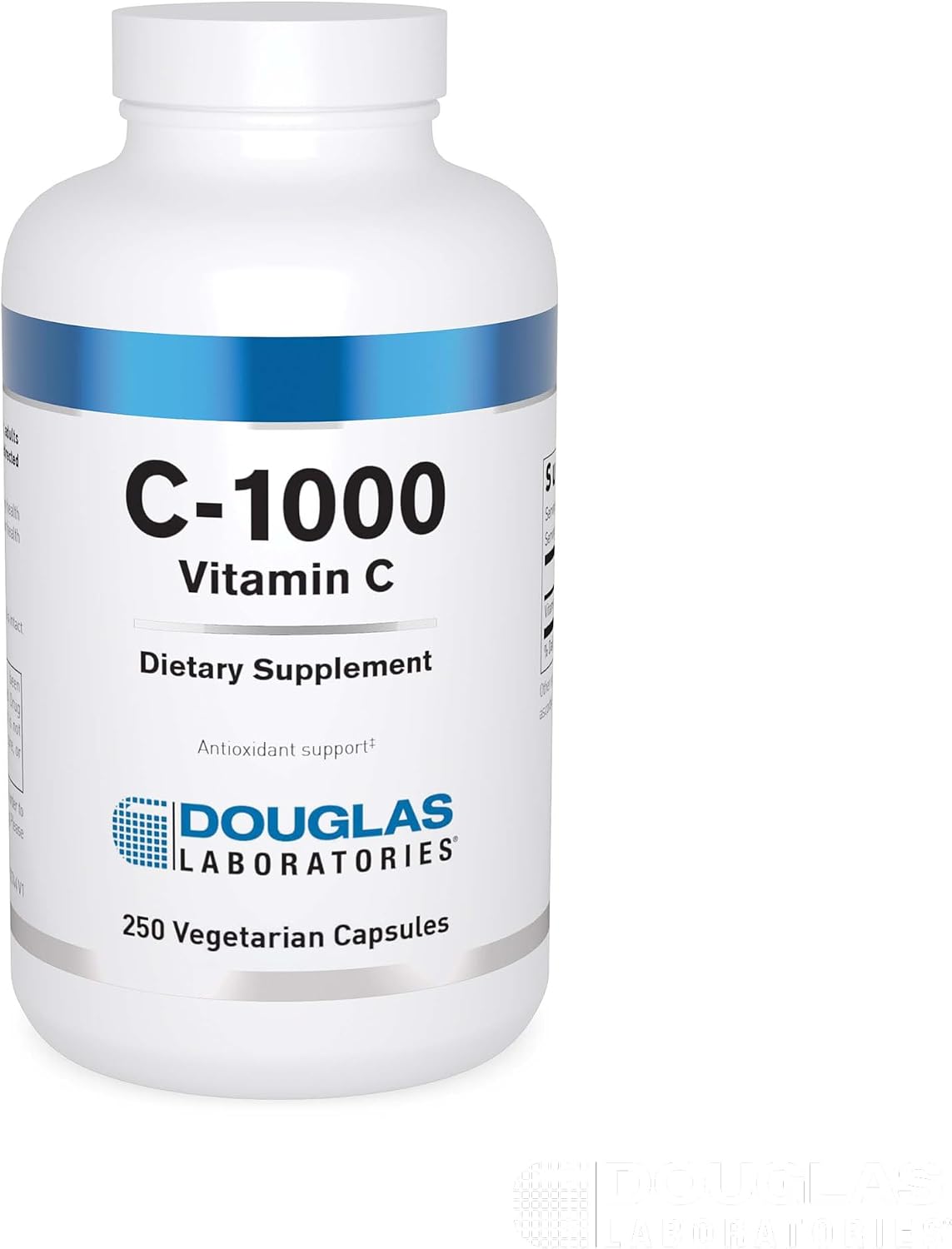 Douglas Laboratories C-1000 - Vitamin C 1000 mg (Ascorbic Acid) - Immune and Antioxidant Support - 100 Vegetarian Capsules - görsel 10