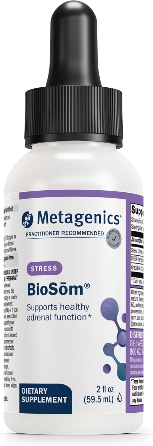 Metagenics BioSom - Liposomal DHEA with Grapefruit & Stevia - 85 Servings - görsel 1