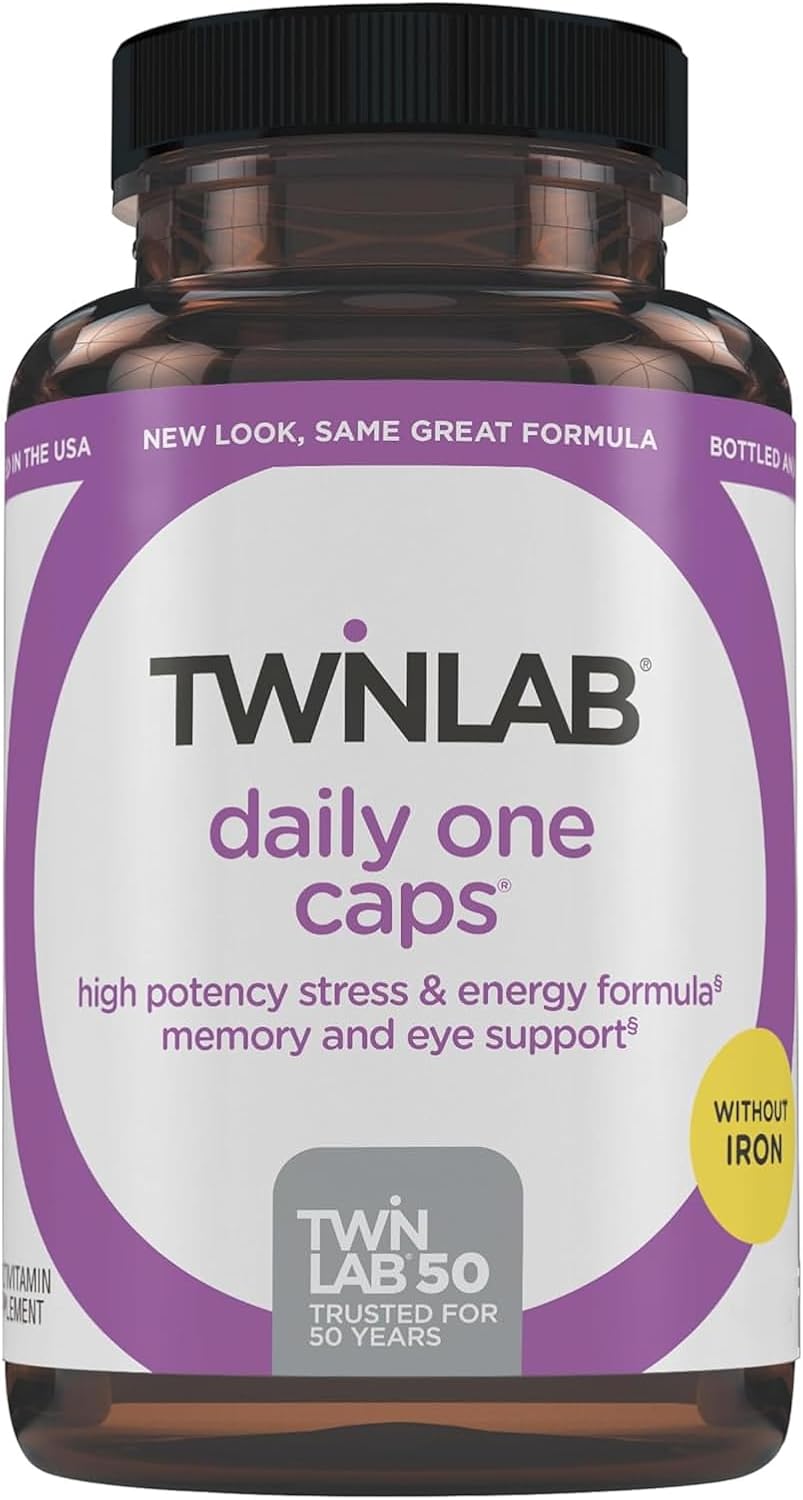 Twinlab Daily One Without Iron and with Florglo, 60 Tablets - görsel 1