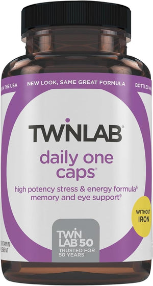 Twinlab Daily One Without Iron and with Florglo, 60 Tablets – Image 1