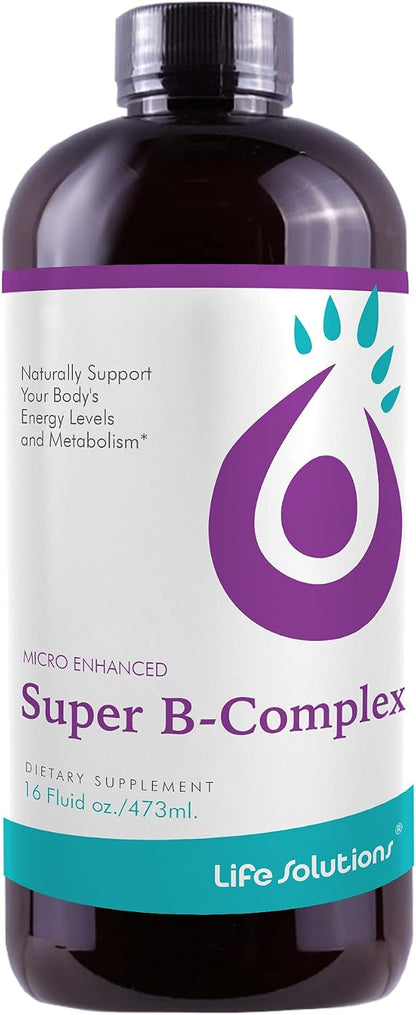 Life Solutions Liquid Super B-Complex - 473 ml