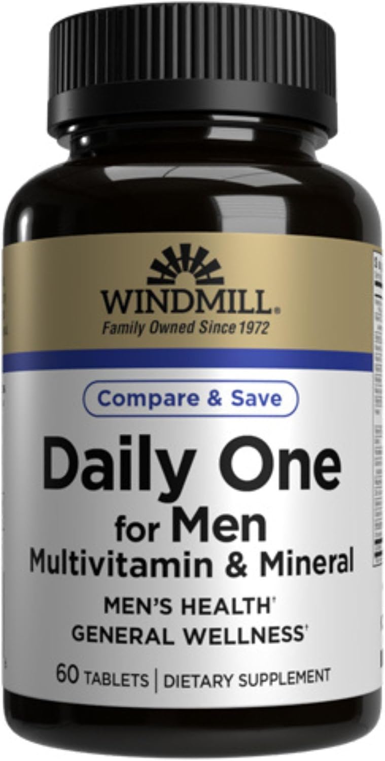 Windmill Daily Vitamin for Men - 60 Tablets - görsel 1
